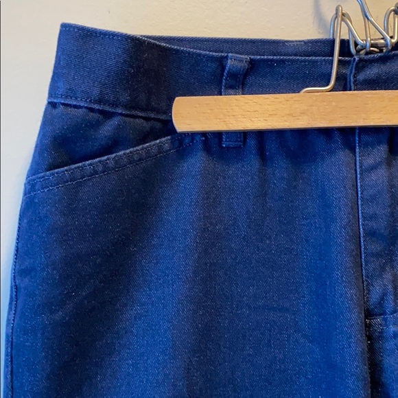 ✨NEW✨GAP TROUSER FLARE DARK BLUE JEANS EARLY 2000s - Picture 6 of 13